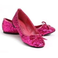 Glitter Flat With Bow -Be Wicked 016 MILA G FSHG