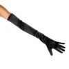 Stretch Satin Gloves 2 Stretch Satin Gloves -Be Wicked 10104 Black