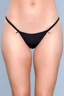 Be Wicked My Go-To Thong Black