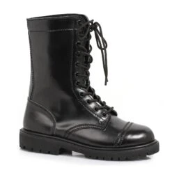 Ankle Women Combat Boot With Laces