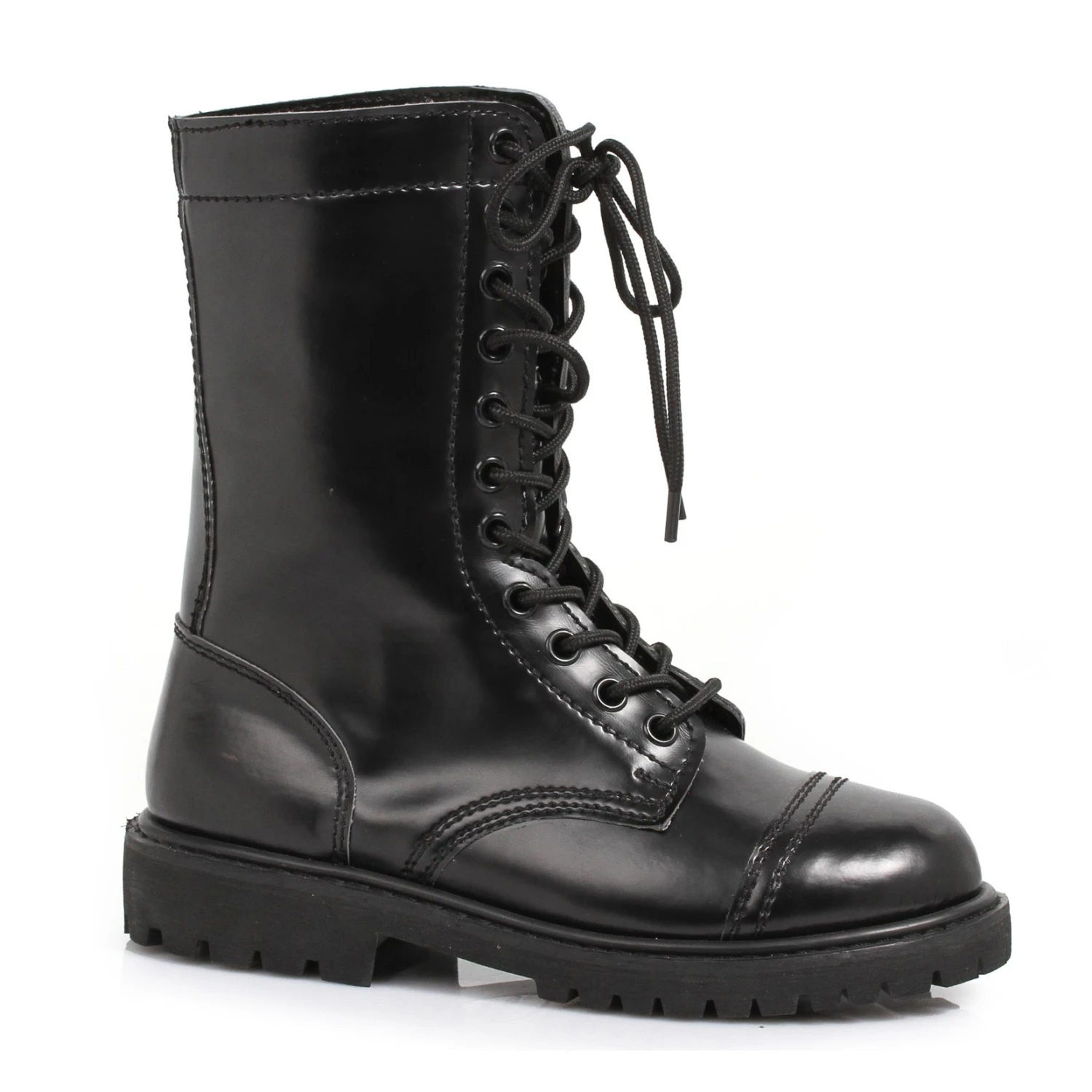 Ankle Women Combat Boot With Laces 3 Ankle Women Combat Boot With Laces
