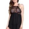 Be Wicked Alana Chemise Black -Be Wicked 1874 BK front web 194760