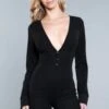 Be Wicked Casey Romper Black 2 Be Wicked Casey Romper Black -Be Wicked 1883 BK front web 160774