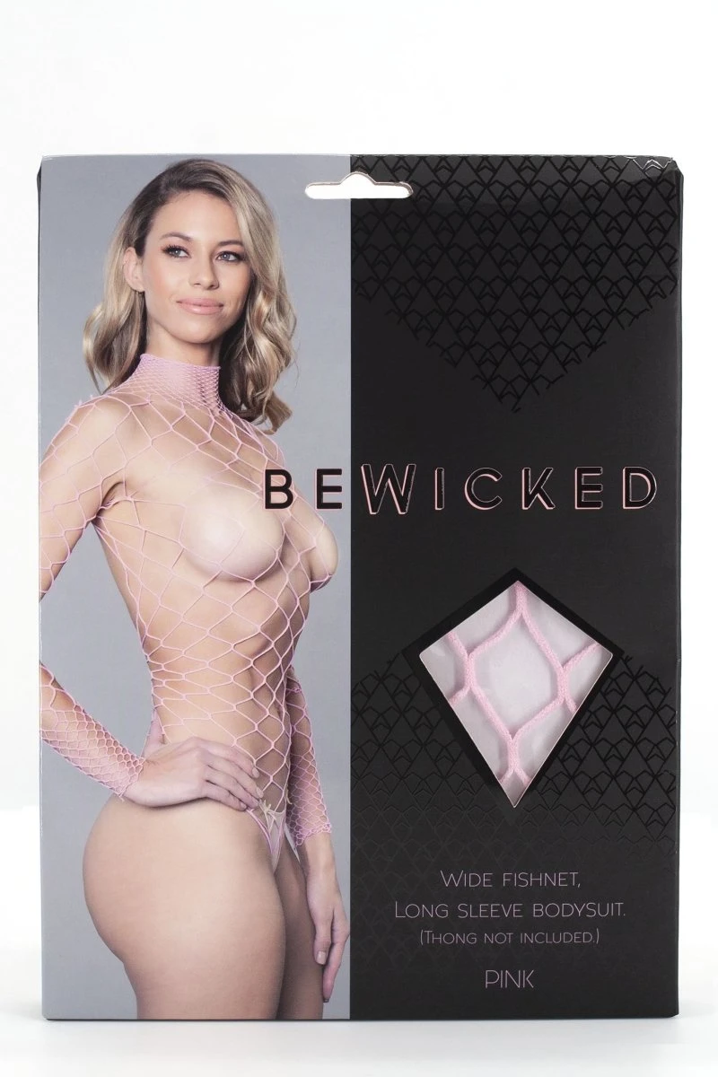 Be Wicked Dancing All Night Bodystocking Pink 6 Be Wicked Dancing All Night Bodystocking Pink - Image 4