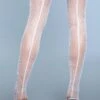 Be Wicked Great Catch Thigh Highs White 2 Be Wicked Great Catch Thigh Highs White -Be Wicked 1915 WHT back web 973238