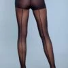 Be Wicked Walk Right Out Pantyhose Black 1 Be Wicked Walk Right Out Pantyhose Black -Be Wicked 1926 BLK back web 767362