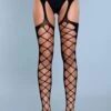 Be Wicked In Your Mind Thigh Highs 1 Be Wicked In Your Mind Thigh Highs -Be Wicked 1938 BLK front web 215747