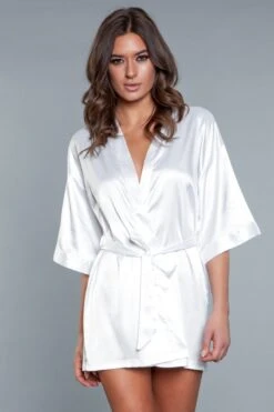 Be Wicked Home Alone Robe White