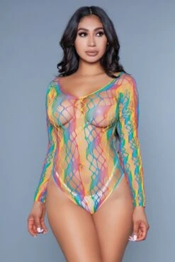 Be Wicked Let Me Love You Bodysuit -Be Wicked 1996 rainbow front web 672292