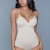 Be Wicked What Waist Shapewear Bodysuit Nude -Be Wicked 2003 nude front web 829848