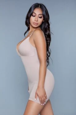 Be Wicked Curved Craze Shapewear Dress Nude -Be Wicked 2009 nude side web 397473