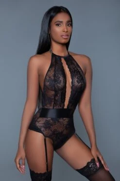 Be Wicked Ophelia Black Lace Bodysuit 8 Be Wicked Ophelia Black Lace Bodysuit -Be Wicked 2016 black front2 web 296066