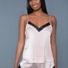 Be Wicked Natalie Satin Cami Set 1 Be Wicked Natalie Satin Cami Set -Be Wicked 2028 front web 743824