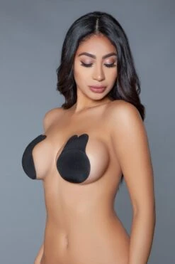 Be Wicked Black Bunny Self-Adhesive Nipple Cover 7 Be Wicked Black Bunny Self-Adhesive Nipple Cover -Be Wicked 2036 black side2 web 466318