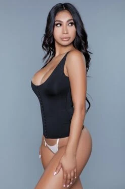 Be Wicked Miraculous Shapewear Top Black 9 Be Wicked Miraculous Shapewear Top Black -Be Wicked 2041 Black Side web 381353