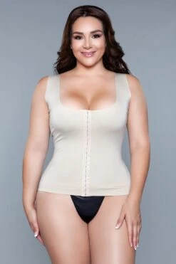 Be Wicked Miraculous Shapewear Top Nude 9 Be Wicked Miraculous Shapewear Top Nude -Be Wicked 2041 nude plus front web 485536