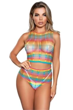 Be Wicked Bare It All Rainbow Bodystocking 9 Be Wicked Bare It All Rainbow Bodystocking -Be Wicked 2050 RB front web 33754.1611871298.1280.1280