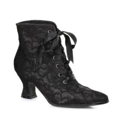Lace Ankle Boot With Laces