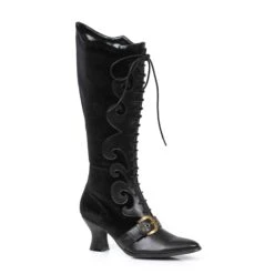 Victorian Boot With Lace Up 7 Victorian Boot With Lace Up -Be Wicked 253 Fain blkv 6ae7c20f 7683 4b22 bb34 3e7ad479ae8b