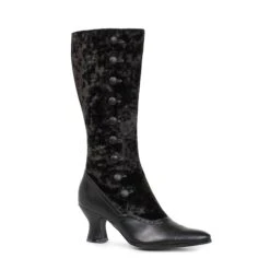 Knee High Velvet Boot