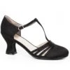 Satin Dance Shoe 2 Satin Dance Shoe -Be Wicked 254 LUCILLE blk
