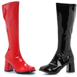 3 Inch Heel Knee High Boot