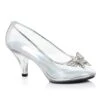 Clear Pump W/ Butterfly 1 Clear Pump W/ Butterfly -Be Wicked 305 CINDER SLV