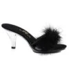 Maribou Slipper 1 Maribou Slipper -Be Wicked 305 SASHA BLK