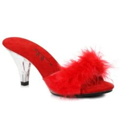 Maribou Slipper 8 Maribou Slipper -Be Wicked 305 SASHA RED