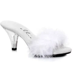 Maribou Slipper 9 Maribou Slipper -Be Wicked 305 SASHA WHT