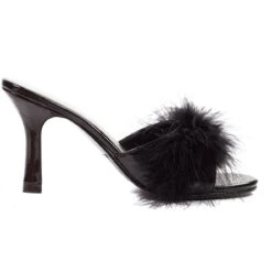 Maribou Slippers 13 Maribou Slippers -Be Wicked 361 SASHA blk