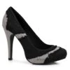 High Heel Zombie Pump 2 High Heel Zombie Pump -Be Wicked 400 MUERTA BLK