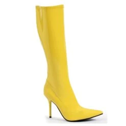 Yellow Knee High Boot
