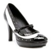 High Heel Oxford Toe Pump 1 High Heel Oxford Toe Pump -Be Wicked 414 FLAPPER BLKW