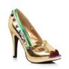 Metallic Peep-Toe Pump 1 Metallic Peep-Toe Pump -Be Wicked 414 MASQUERADE GLD