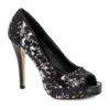 Open Toe Glitter Pump 2 Open Toe Glitter Pump -Be Wicked 415 FLAMINGO BLK