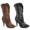 High Heel Ankle Cowgirl Boot -Be Wicked 418 COWGIRL