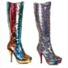 Mermaid Flip Sequins Boot 2 Mermaid Flip Sequins Boot -Be Wicked 421 GILLIAN M