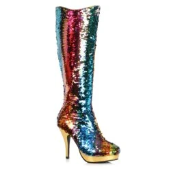 Mermaid Flip Sequins Boot -Be Wicked 421 GILLIAN M gld