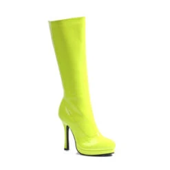Knee High Neon Boot 8 Knee High Neon Boot -Be Wicked 421 ZENITH YELL 300