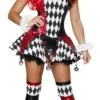 Court Jester Cutie Costume 1 Court Jester Cutie Costume -Be Wicked 4371