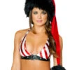 Deluxe Red And Black Santa Hat 1 Deluxe Red And Black Santa Hat -Be Wicked 444 2