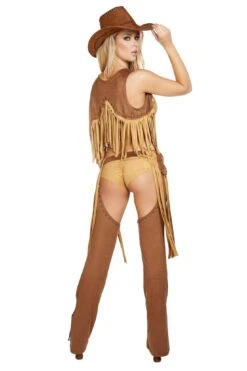 Wild Western Temptress Costume -Be Wicked 4584 Back