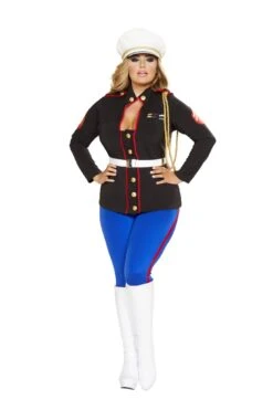 Sexy Marine Corporal Costume -Be Wicked 4701 Plus