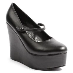 4.5 Inch Black Wedge