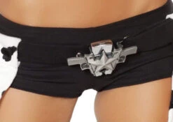 Double Gun Belt Buckle With Star Detail