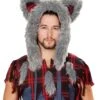 Wolf Hoodie 2 Wolf Hoodie -Be Wicked 4804