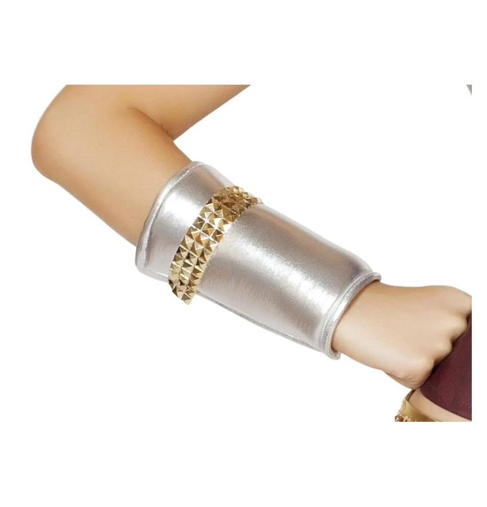 Wrist Cuffs With Gold Trim 3 Wrist Cuffs With Gold Trim