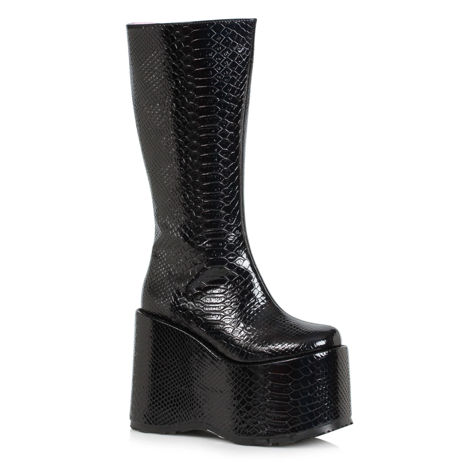 Chunky Heel Platform Boot 5 Chunky Heel Platform Boot - Image 3
