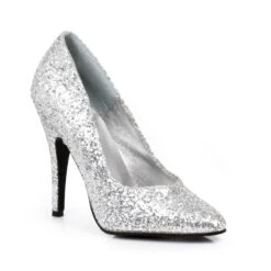 5 Glitter Pump 7 5 Glitter Pump -Be Wicked 511 GLITTER SLVG